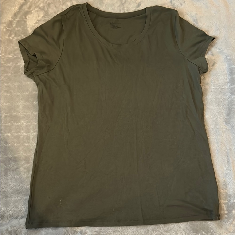 Olive Green Women's Top